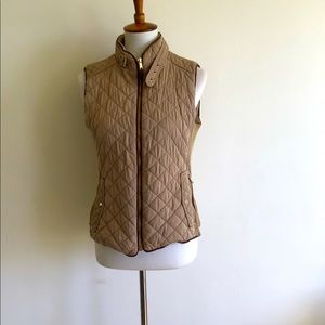 Zara Spanish style vest jacket in beige and cream option too